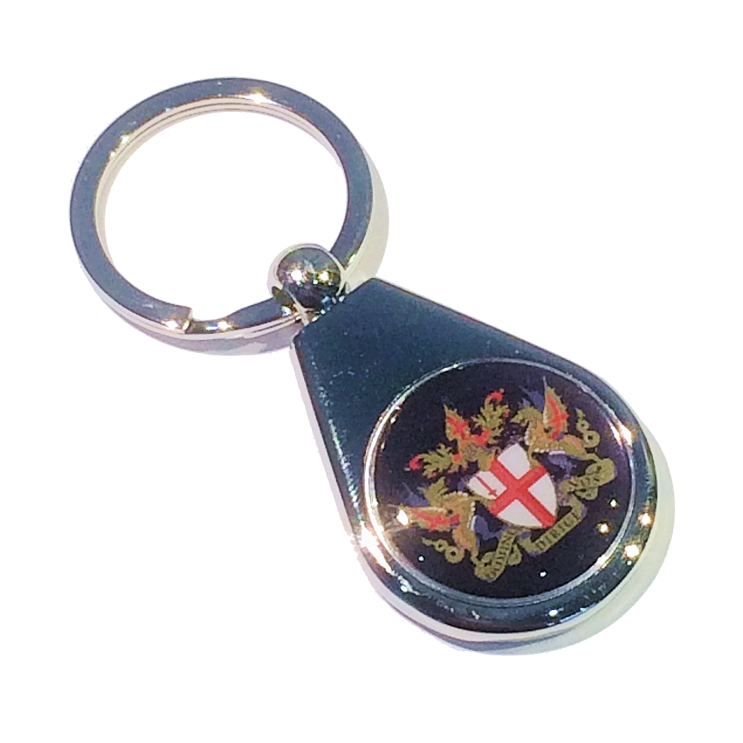 Pear keyring 25mm superior quality