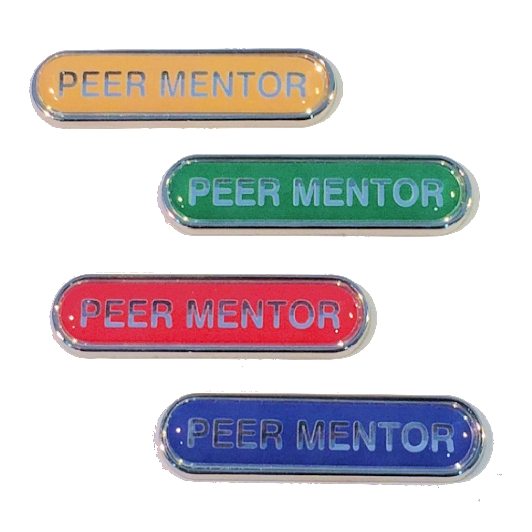 PEER MENTOR bar badge