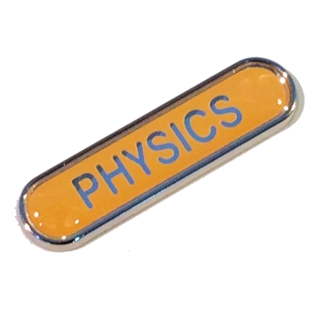 PHYSICS bar badge