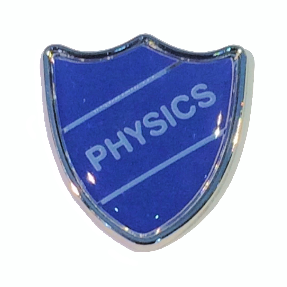 PHYSICS shield badge