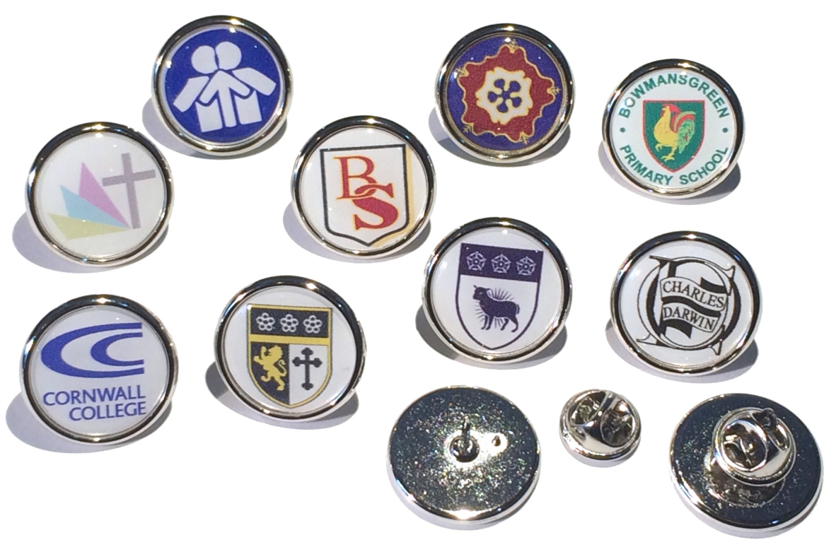 Premium small round badge