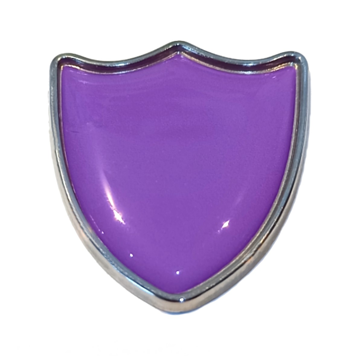 Purple shield badge