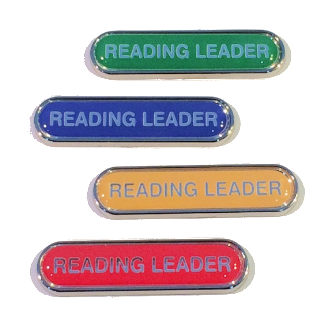 READING LEADER bar badge