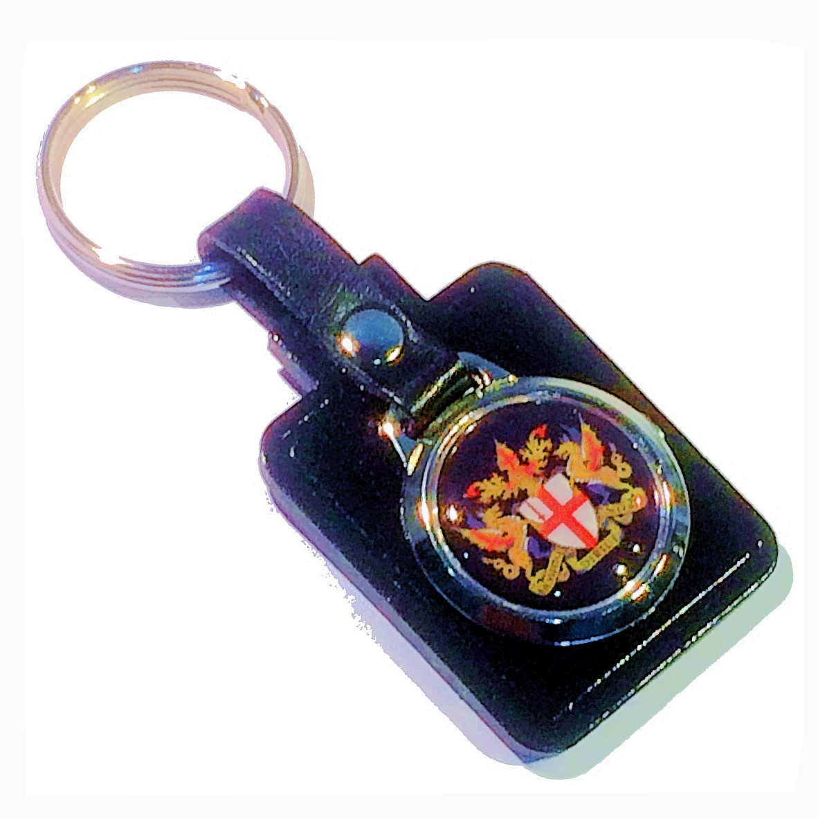 Rectangle keyfob 25mm  premium quality