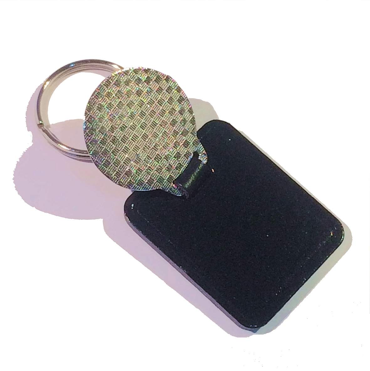 Rectangle keyfob 25mm  premium quality