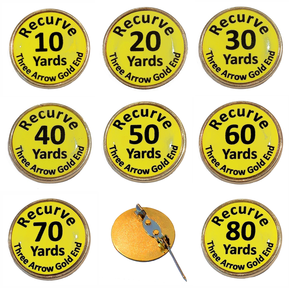 Recurve 3 Gold End Premium badge