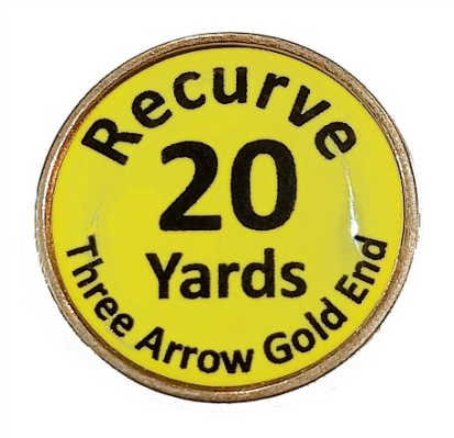Recurve 3 Gold End Premium badge