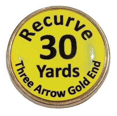 Recurve 3 Gold End Premium badge