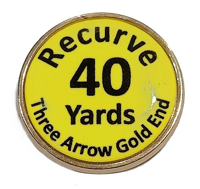 Recurve 3 Gold End Premium badge