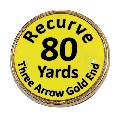 Recurve 3 Gold End Premium badge