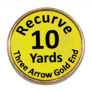 Recurve 3 Gold End Premium badge