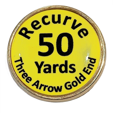 Recurve 3 Gold End Premium badge