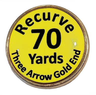 Recurve 3 Gold End Premium badge