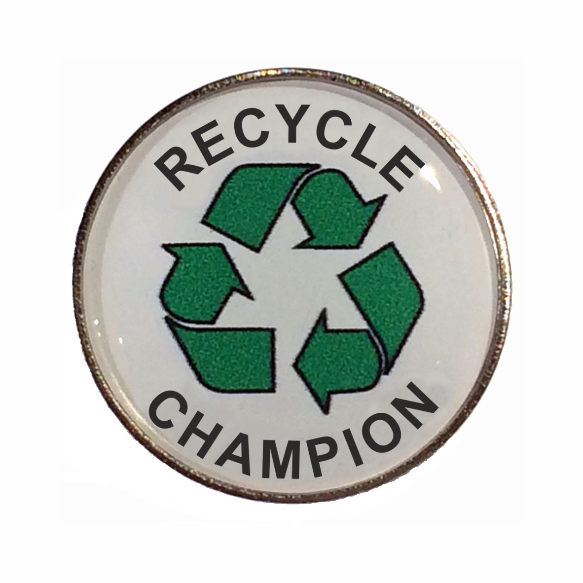 RECYCLE CHAMPION round badge