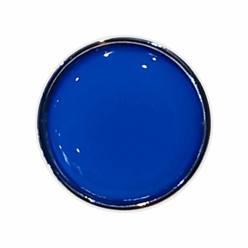 Royal Blue 27mm badge