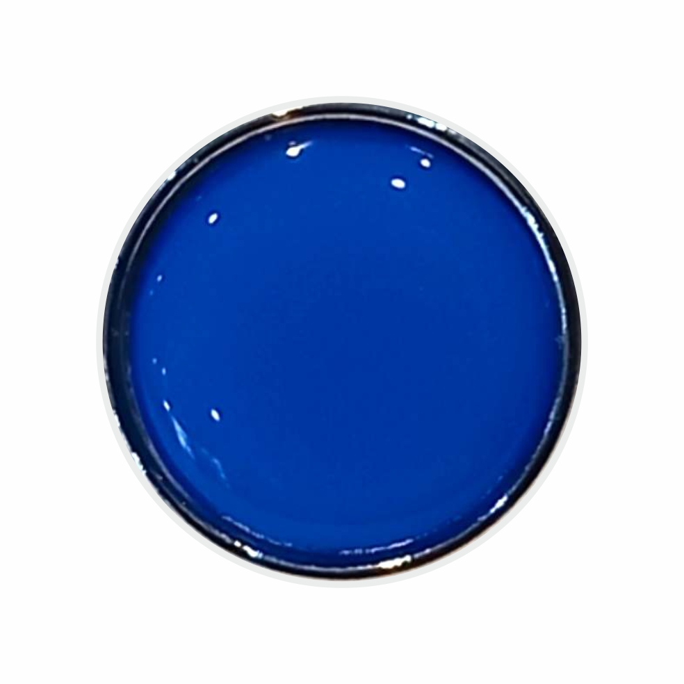 Royal Blue 27mm badge