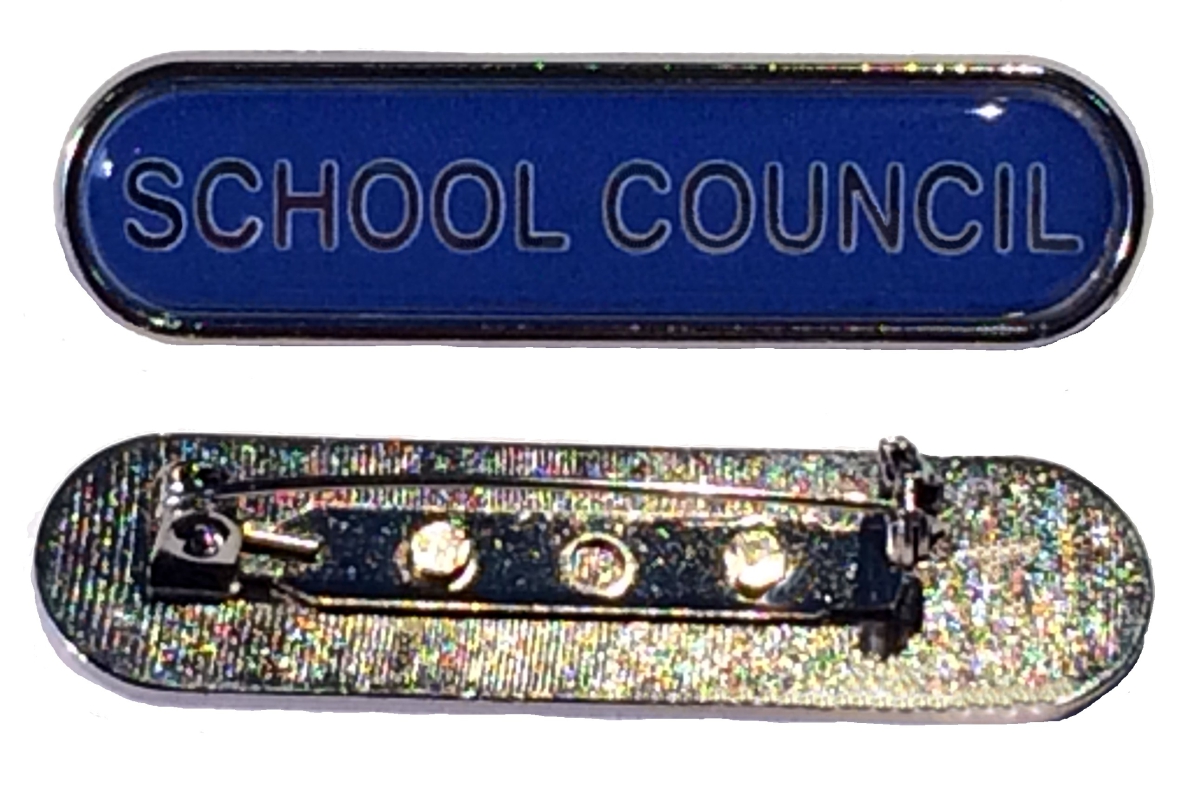 SCHOOL COUNCIL bar badge