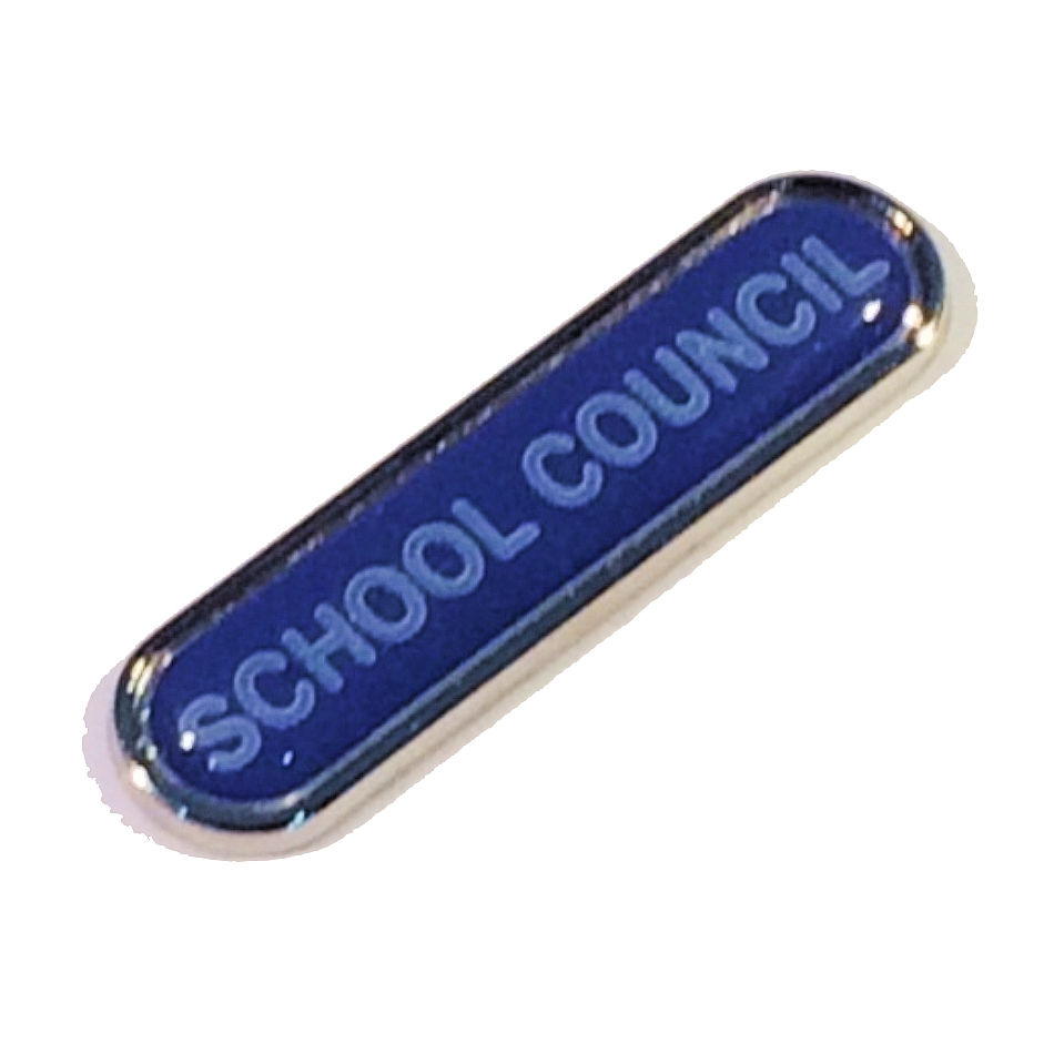 SCHOOL COUNCIL bar badge