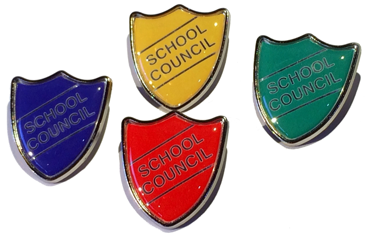 SCHOOL COUNCIL shield badge