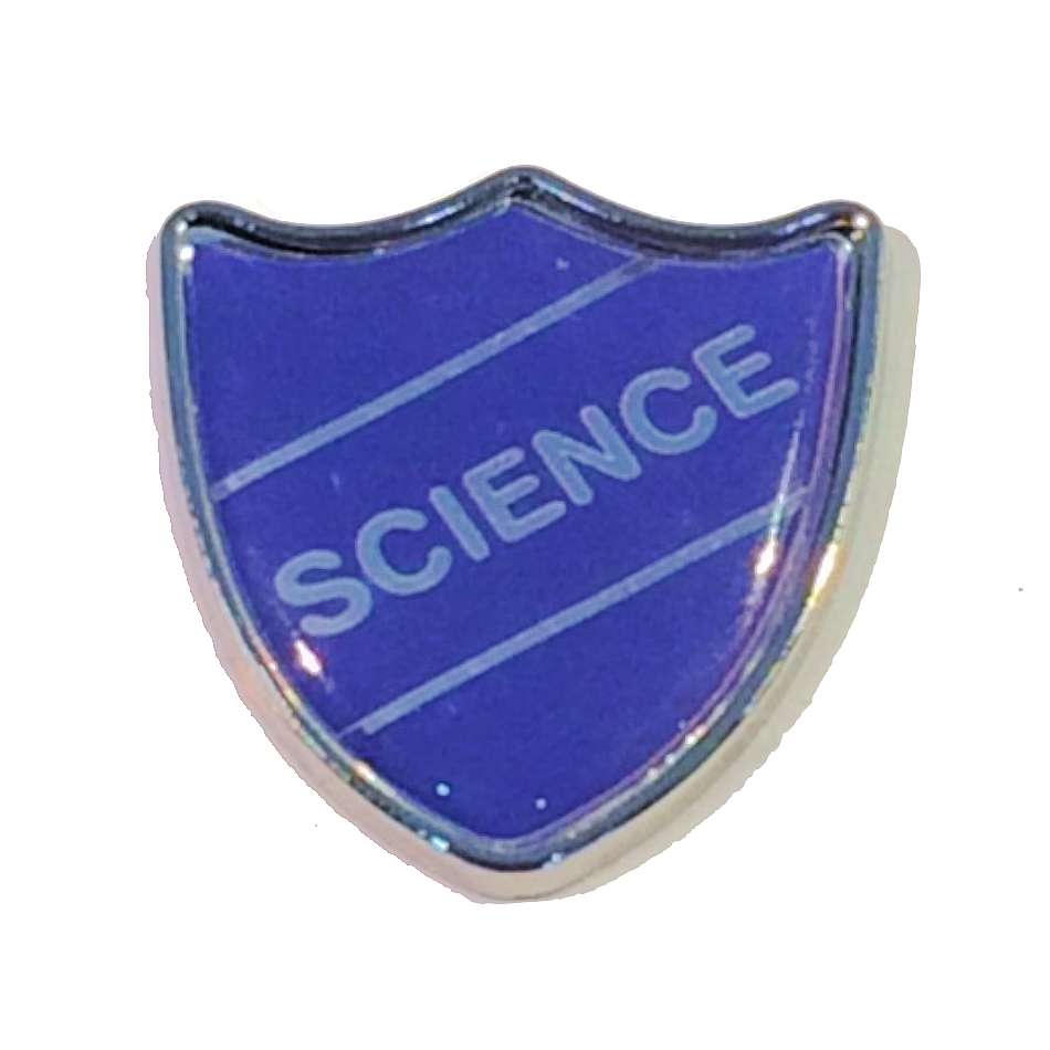 SCIENCE shield badge