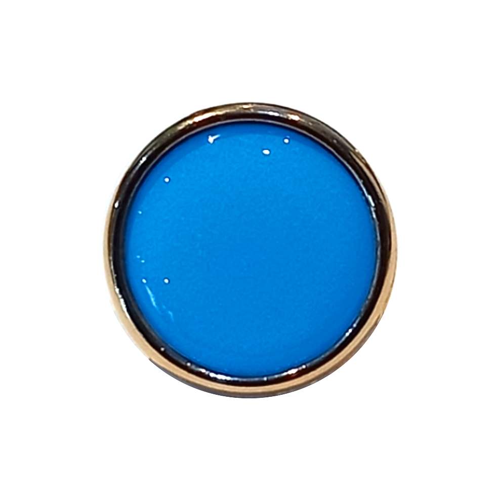 Sky Blue 20mm badge
