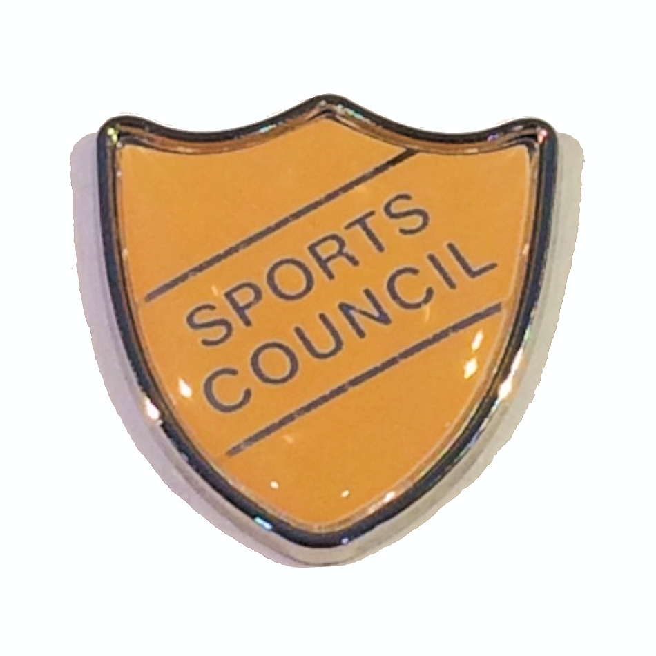 SPORTS COUNCIL shield badge