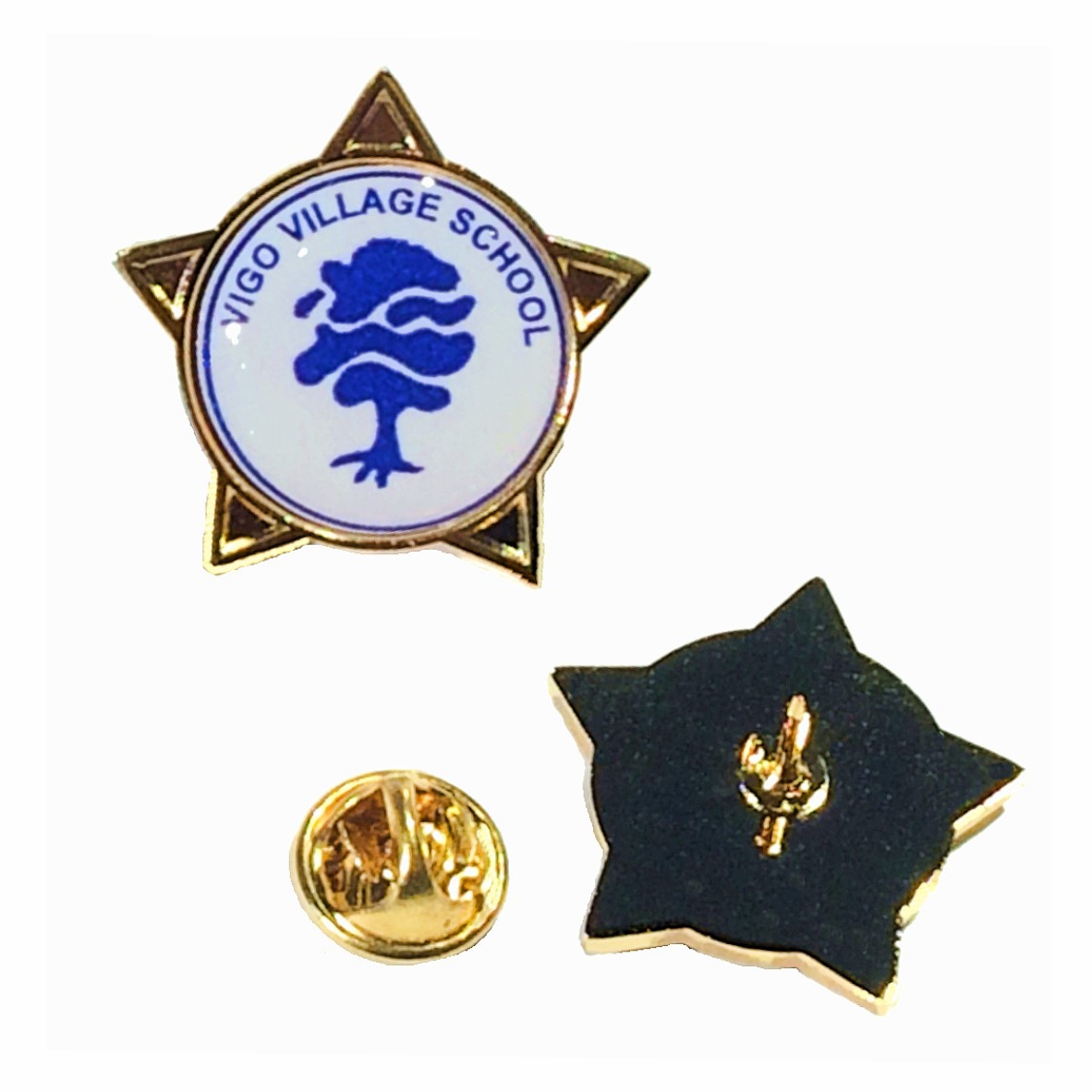 superior gold star badge