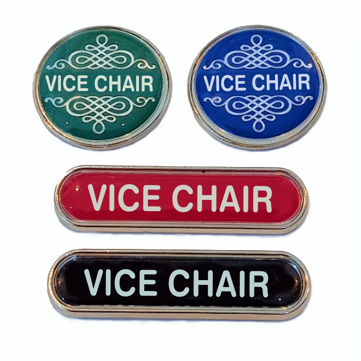 VICE CHAIR badge