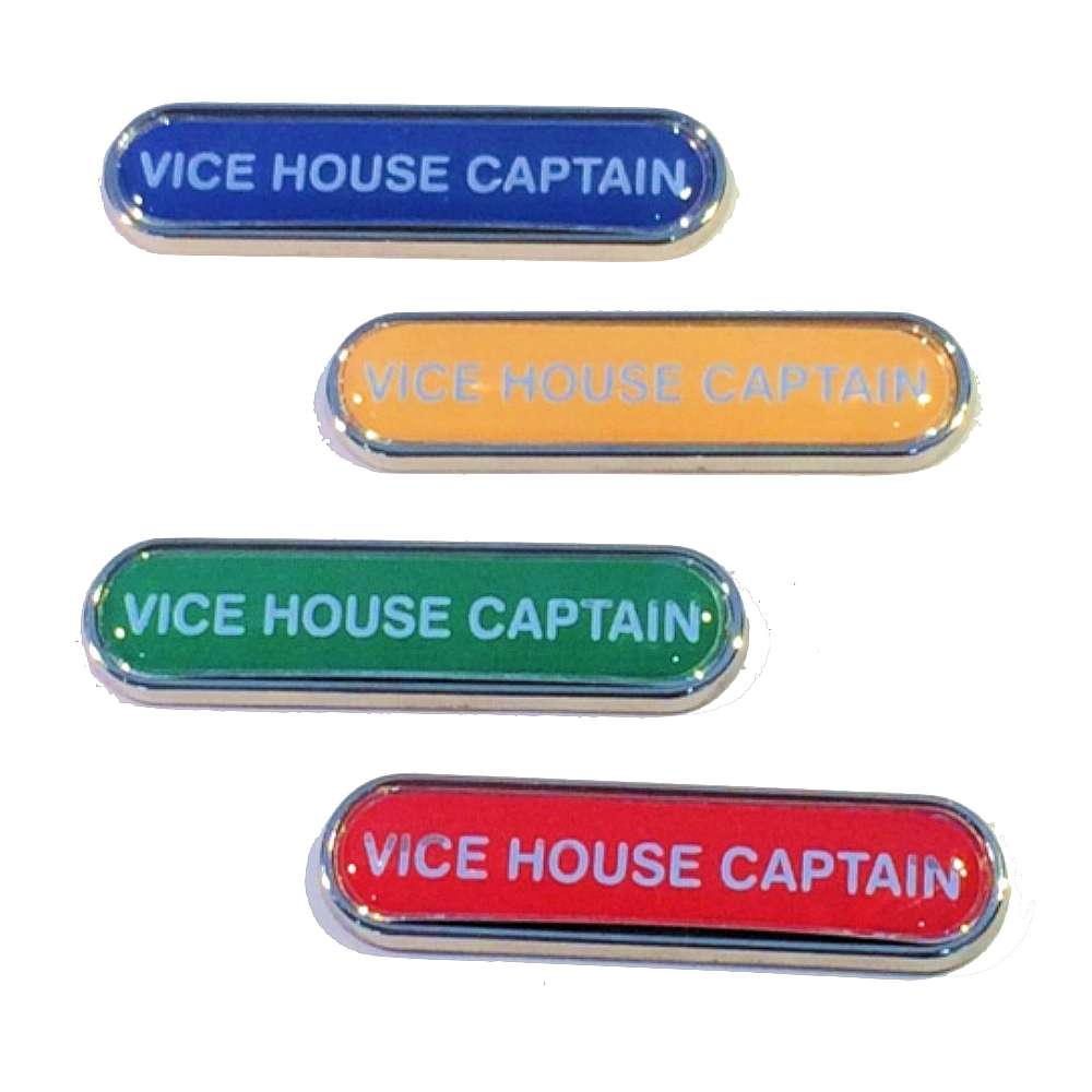 VICE HOUSE CAPTAIN bar badge