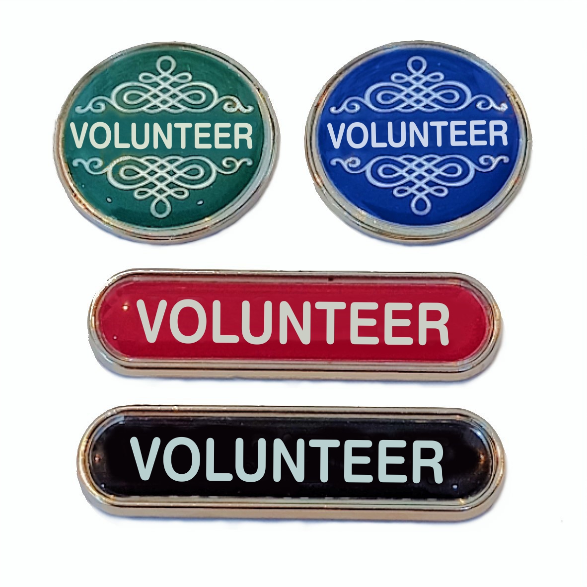 VOLUNTEER badge