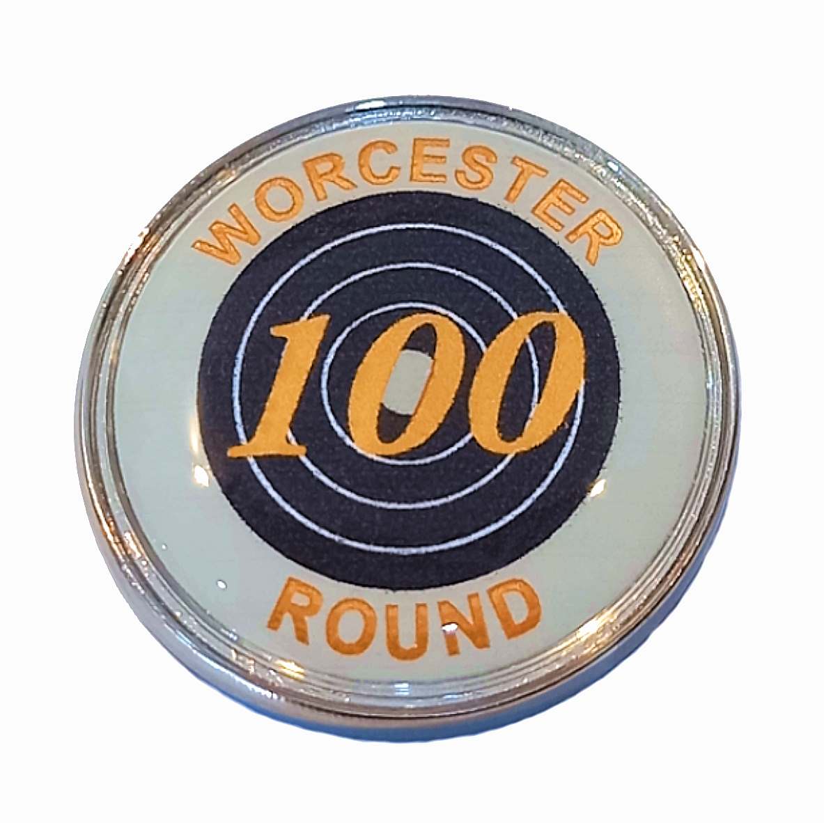 Worcester Round standard badge