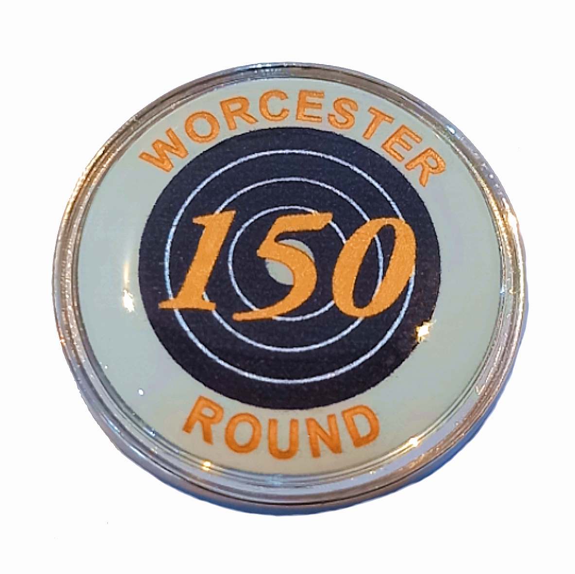 Worcester Round standard badge