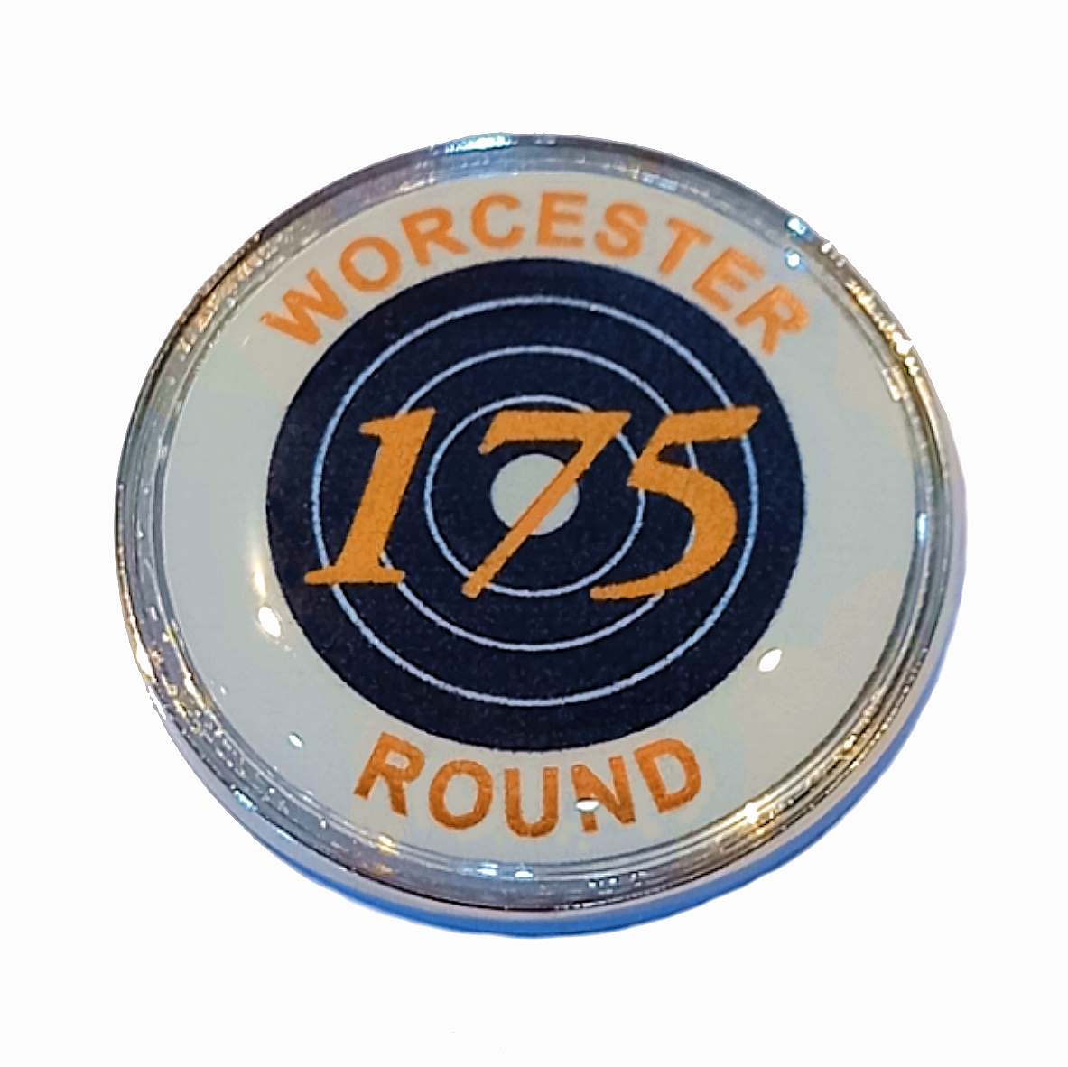 Worcester Round standard badge