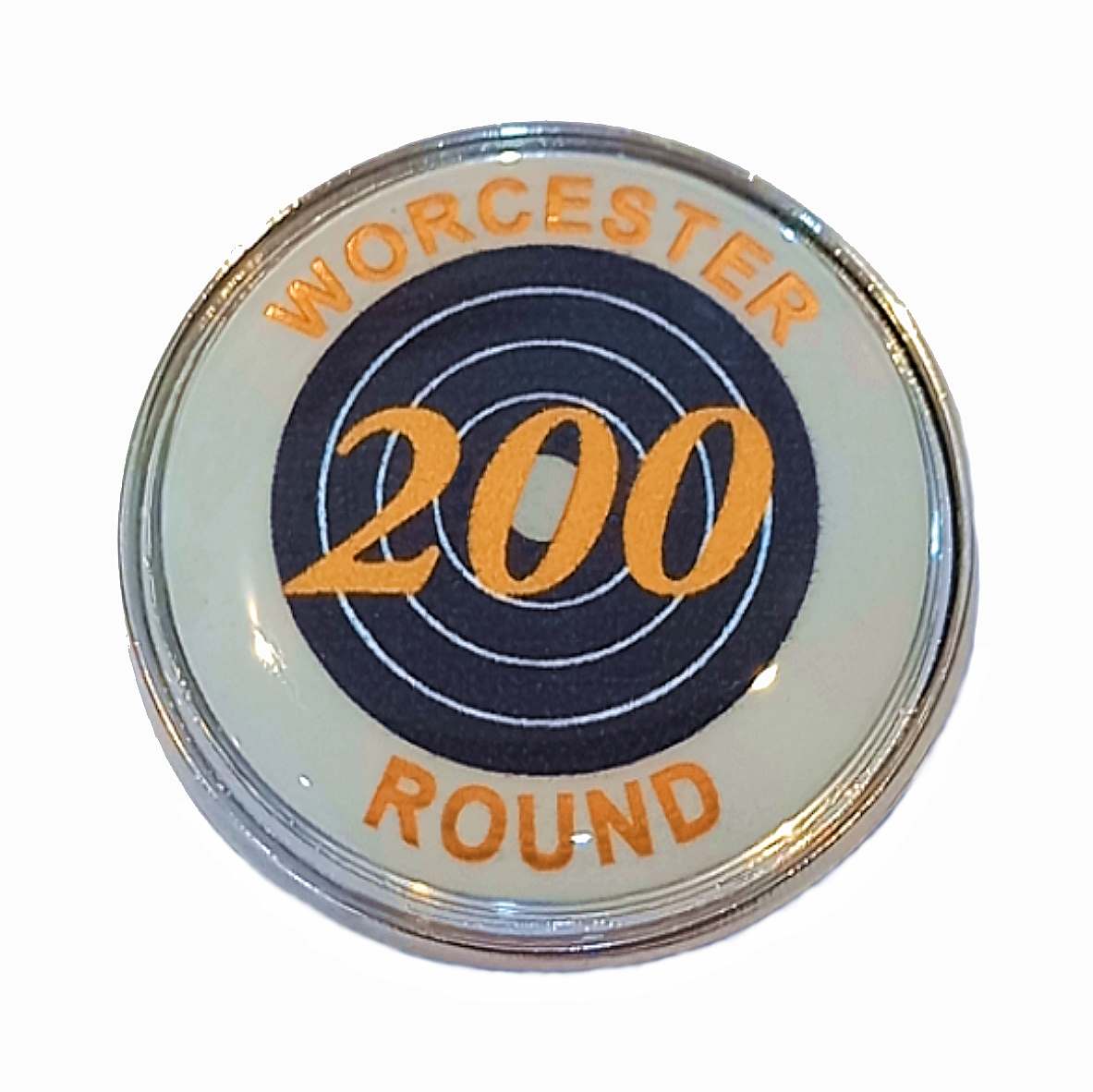 Worcester Round standard badge