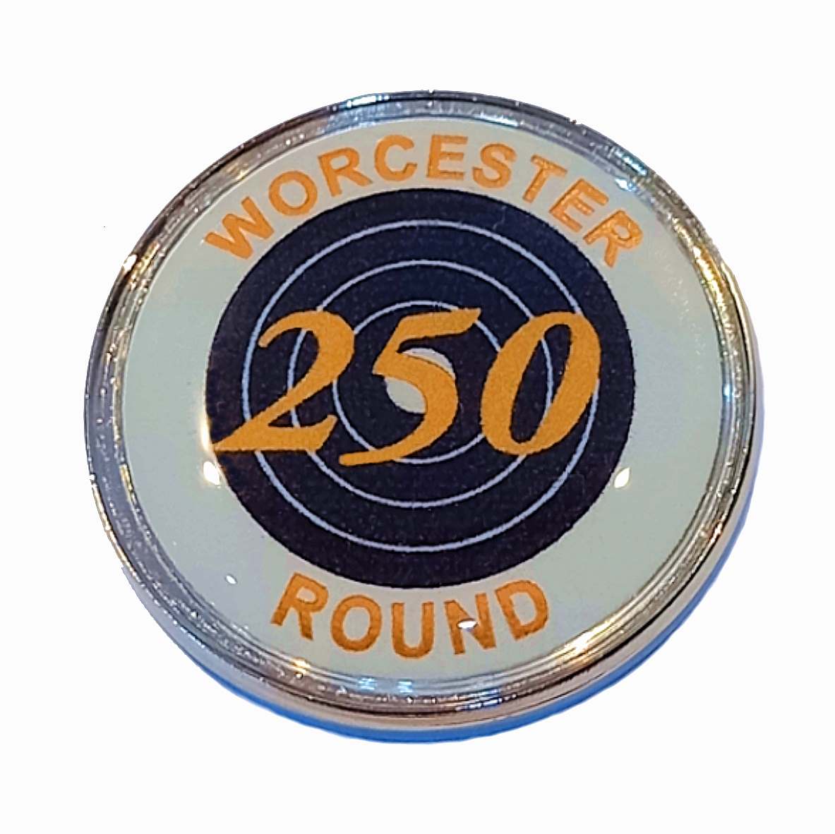 Worcester Round standard badge