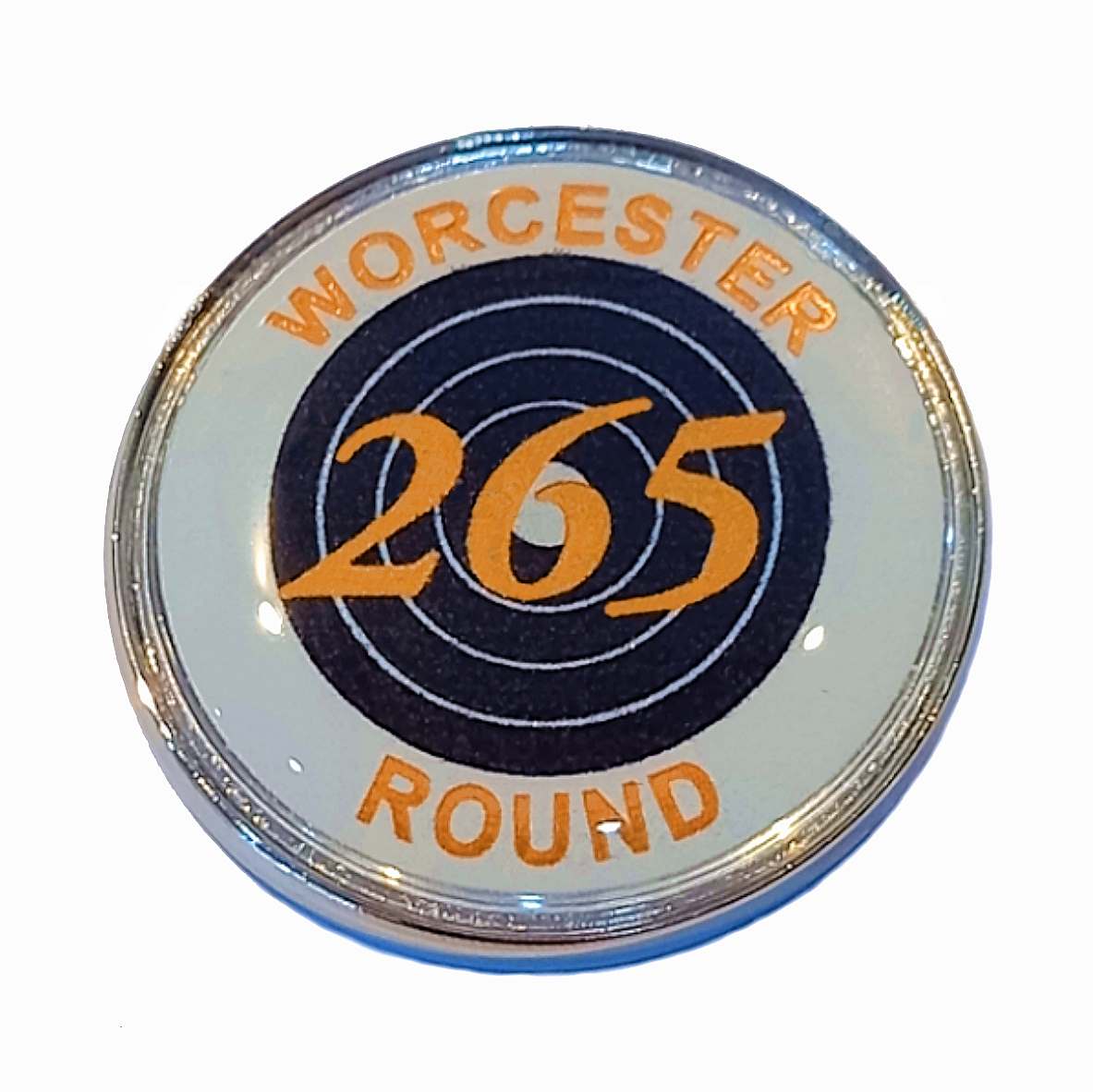 Worcester Round standard badge