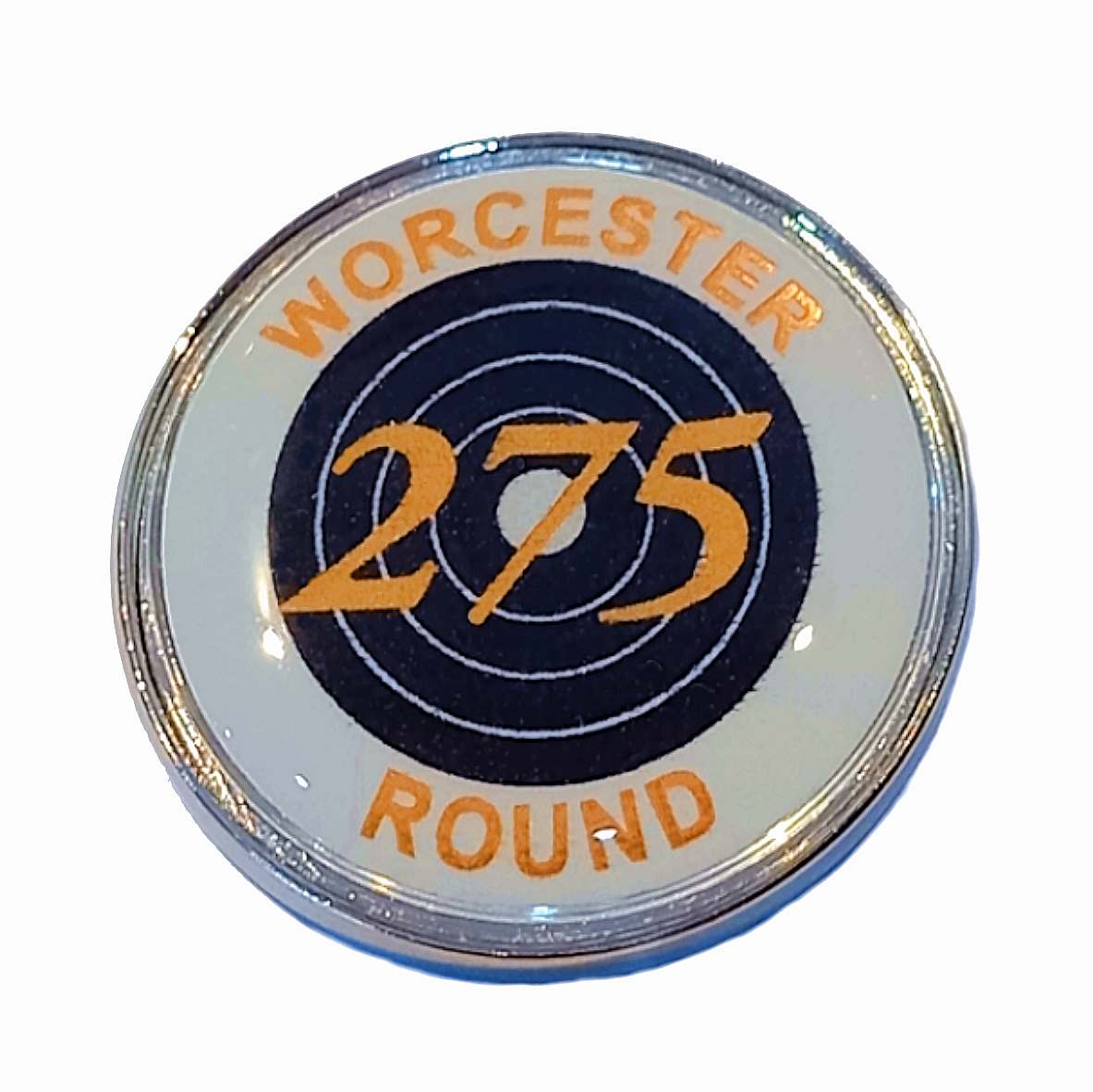 Worcester Round standard badge