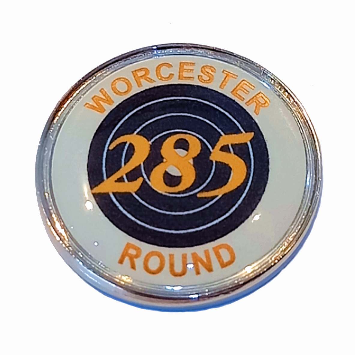 Worcester Round standard badge